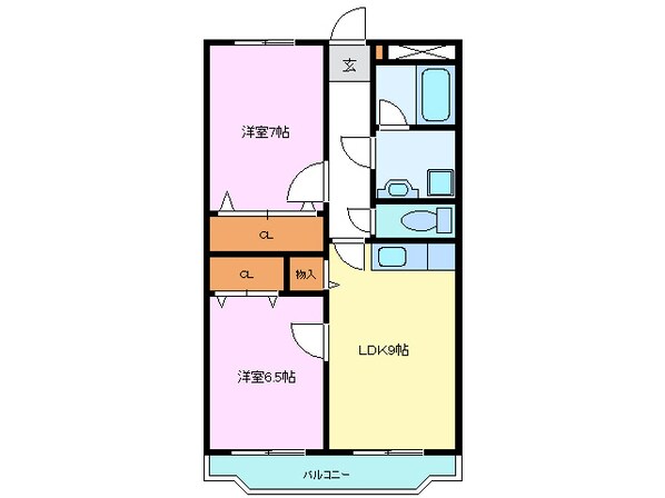 ベルエポックフジカの物件間取画像